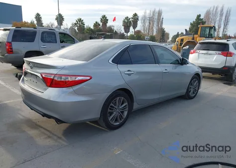 2015 Toyota Camry Se из США, поврежденный, VIN 4T1BF1FK2FU054306